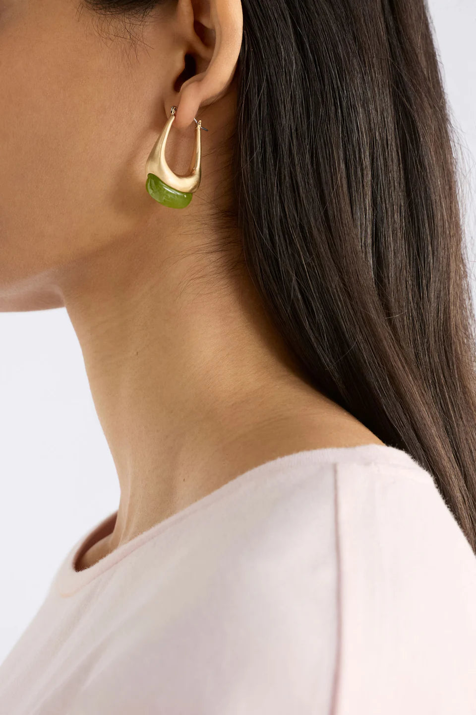 Elk Korvvo Long Hoop Earring