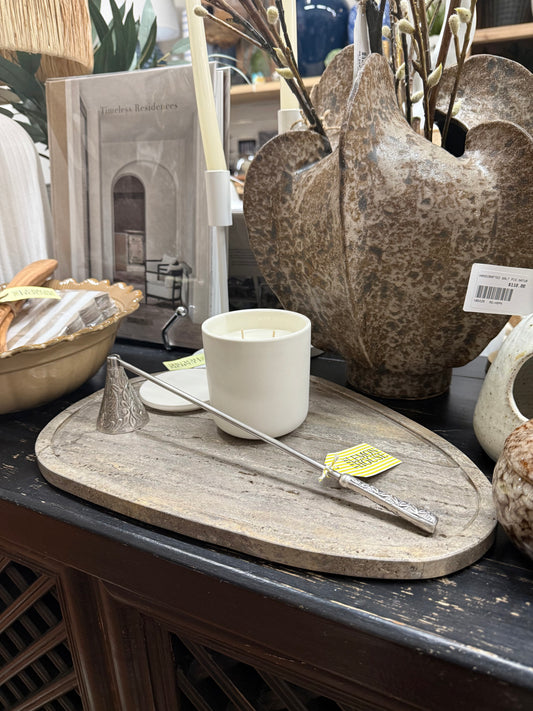 Antique Silver Candle Snuffer