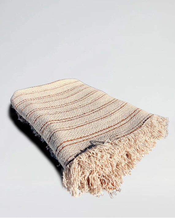 Alba Throw - Nutmeg