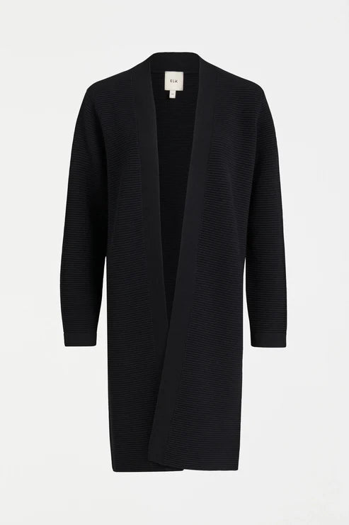 Elk Neiu Ottoman Cardigan | Black