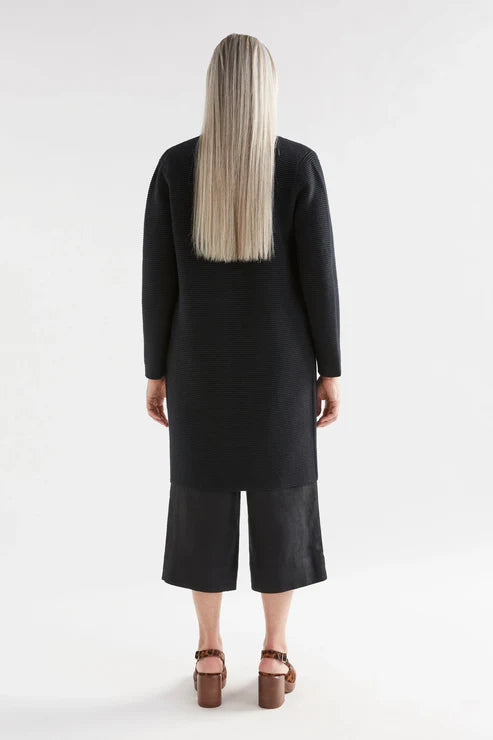 Elk Neiu Ottoman Cardigan | Black