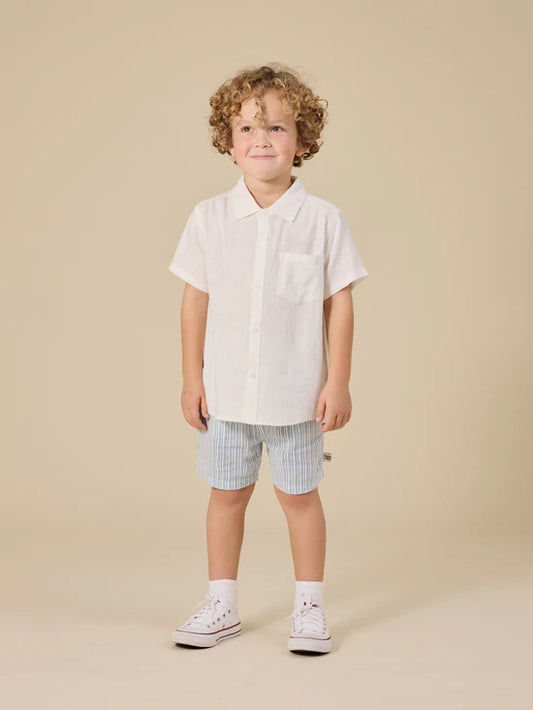 Goldie+Ace Sailor Stripe Noah Shorts
