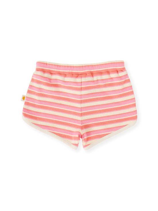 Goldie+Ace Watermelon Stripe Shorts
