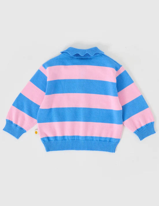 Goldie + Ace Ava Collared Knit Jumper