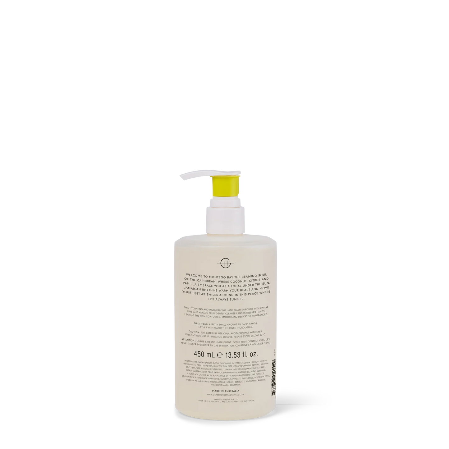 Glasshouse Montego Bay Rhythm | 450mL Hand Wash
