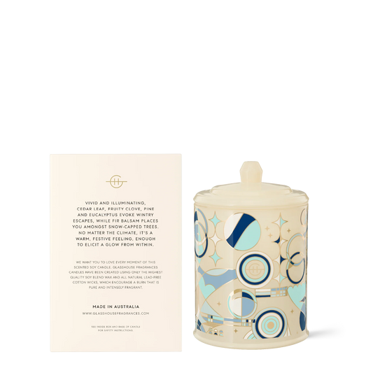 Glasshouse White Christmas- 380g Candle