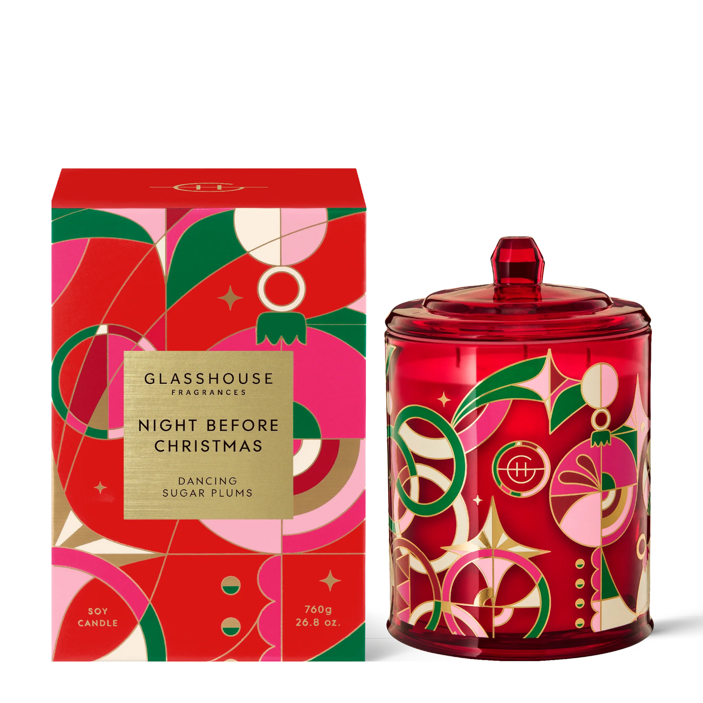 Glasshouse Night Before Christmas- 760g Candle