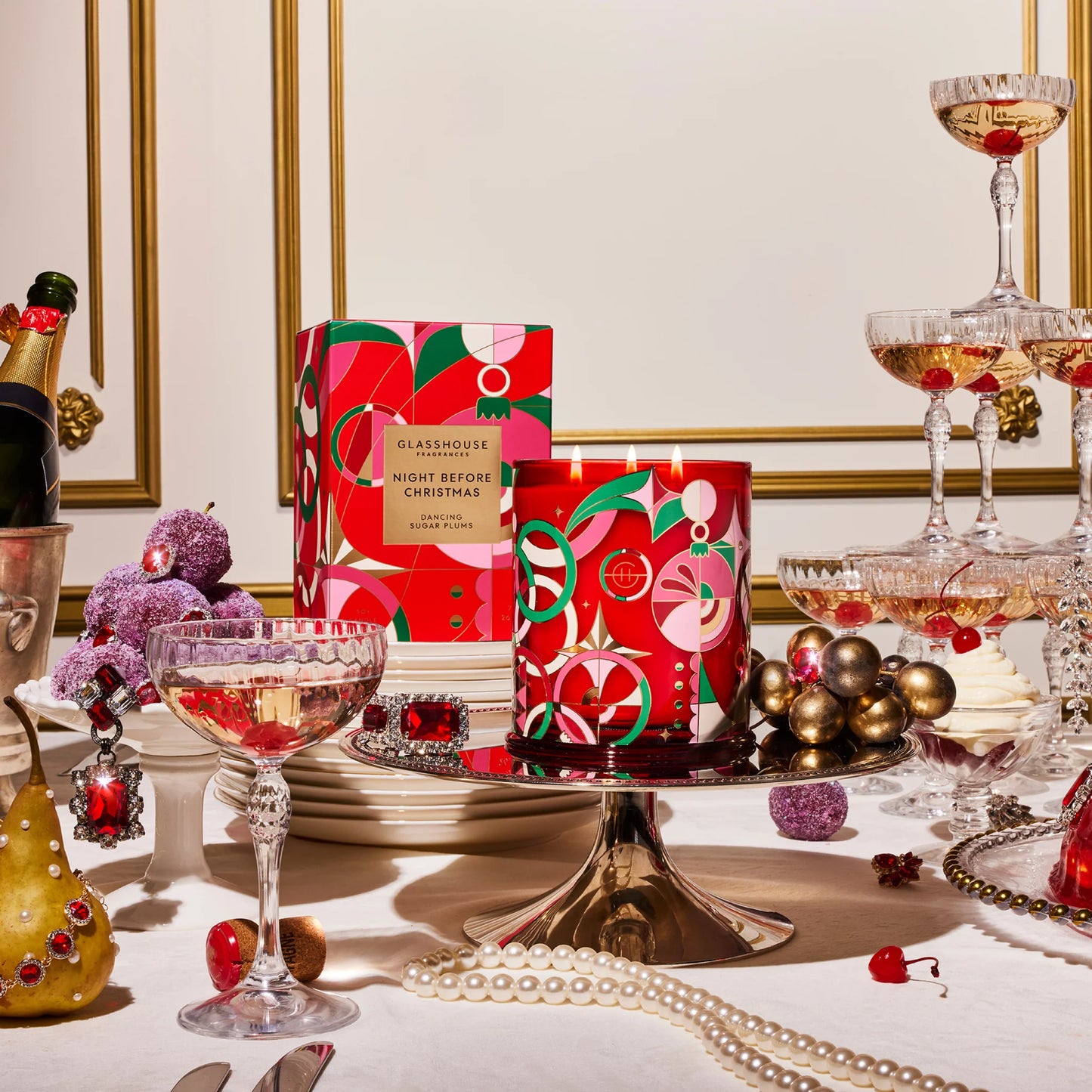 Glasshouse Night Before Christmas- 760g Candle