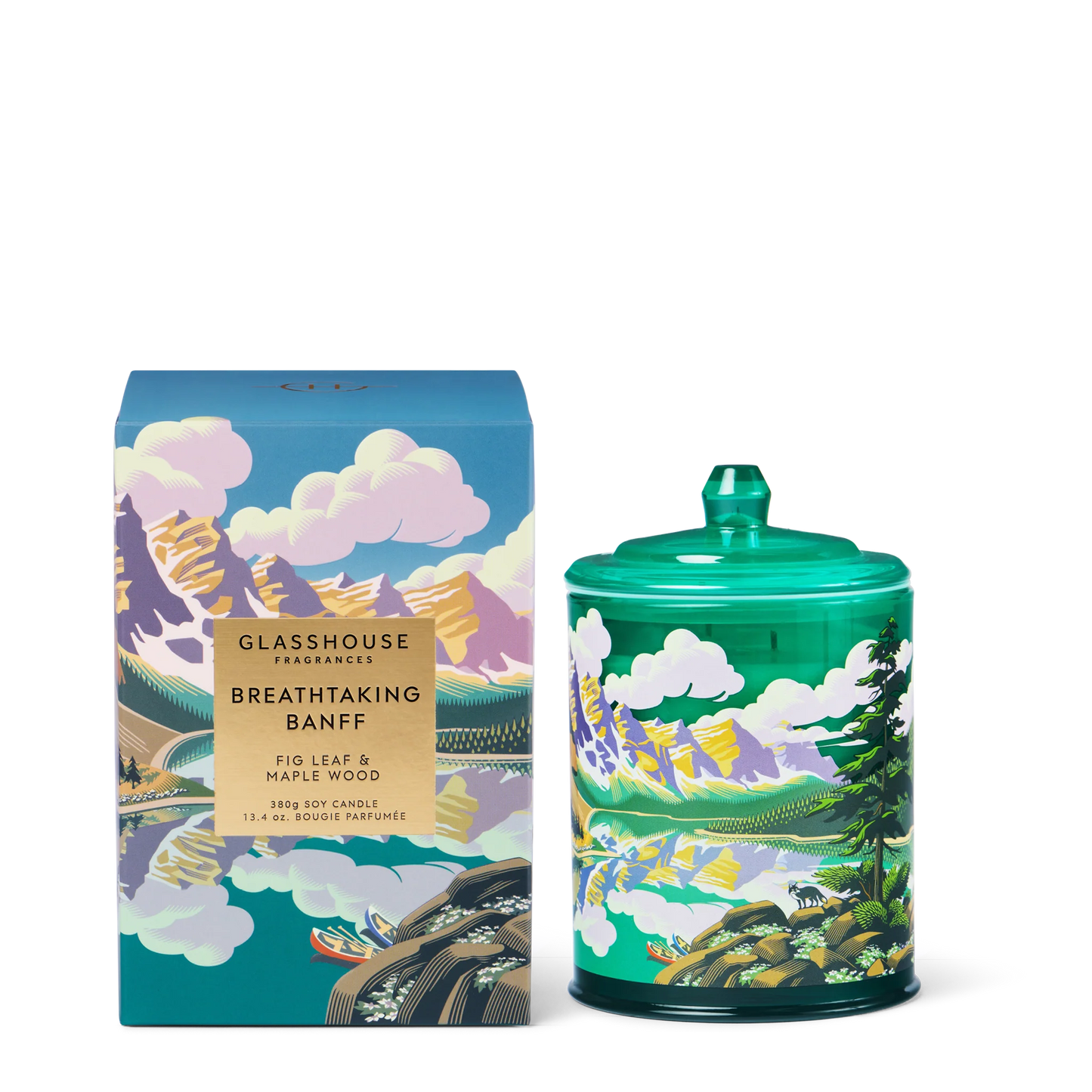 Glasshouse Breathtaking Banff 380g Candle