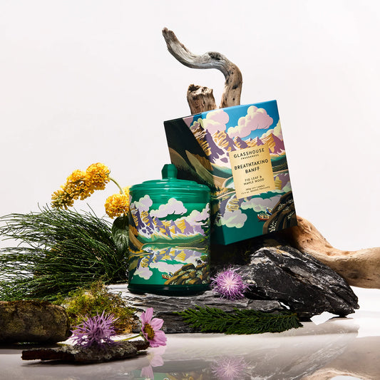 Glasshouse Breathtaking Banff 380g Candle