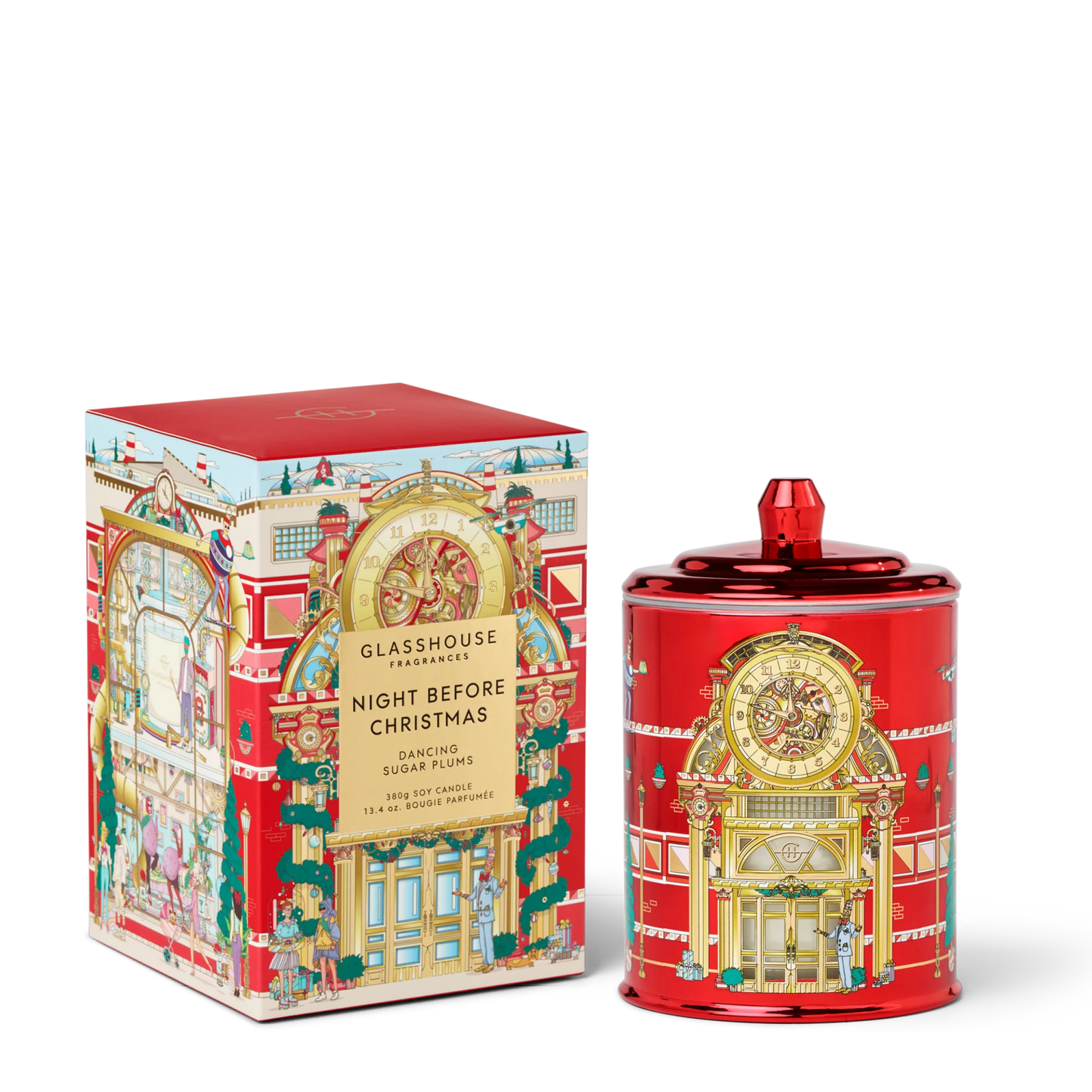 Glasshouse Night Before Christmas Candle - 380g