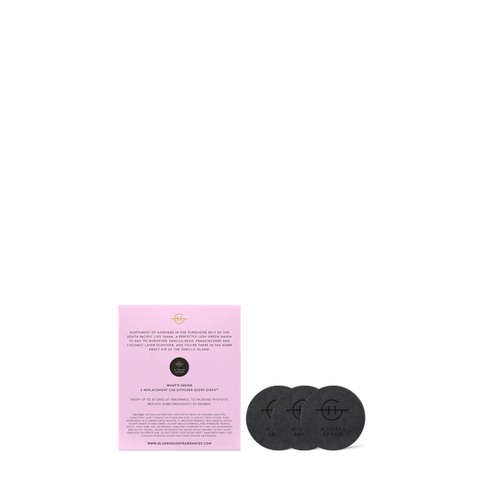 Glasshouse A Tahaa Affair- Car Diffuser Replacement Disks