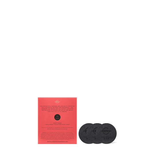 Glasshouse One Night in Rio- Car Diffuser Replacement Disks