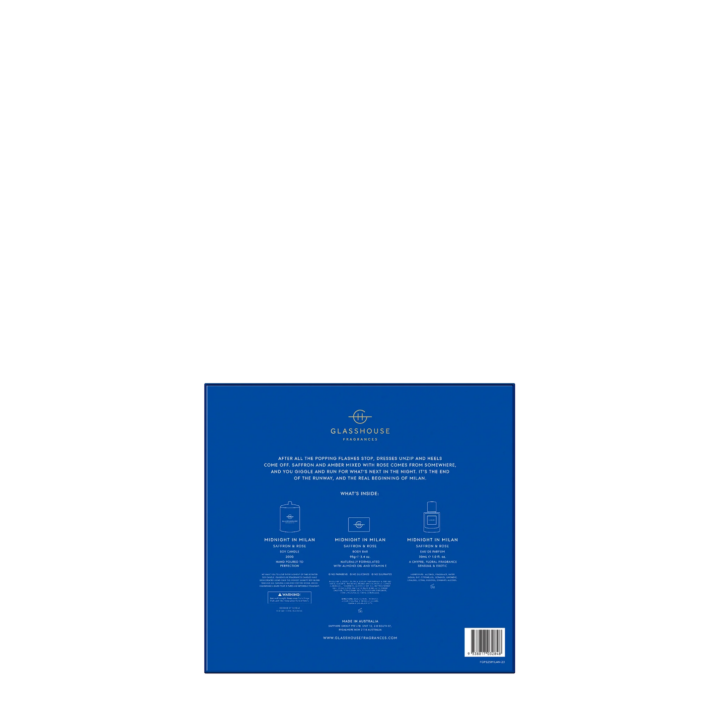 Glasshouse Limited Edition- Midnight in Milan Gift Set