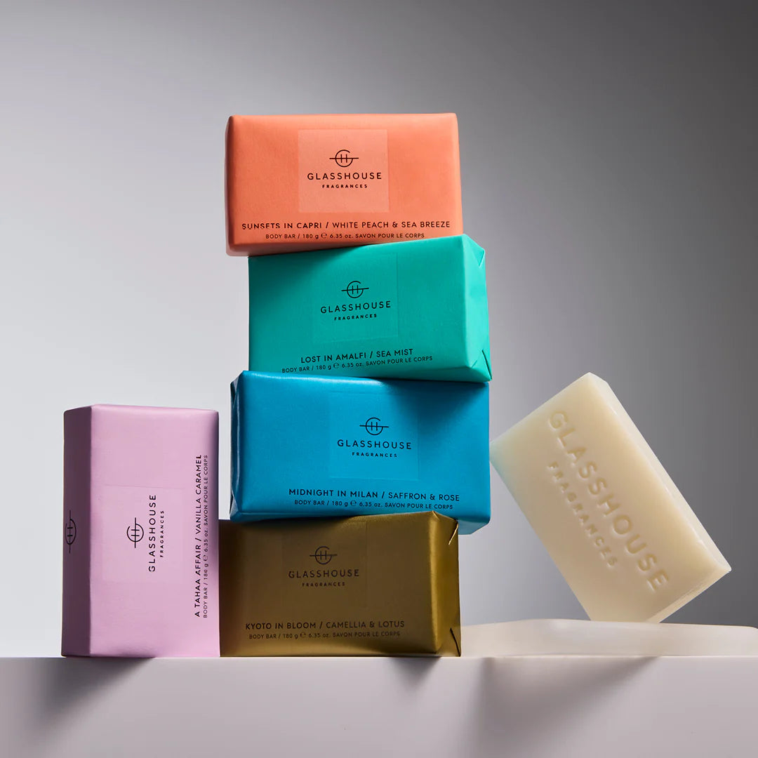 Glasshouse Kyoto in Bloom Body Bar - 180g