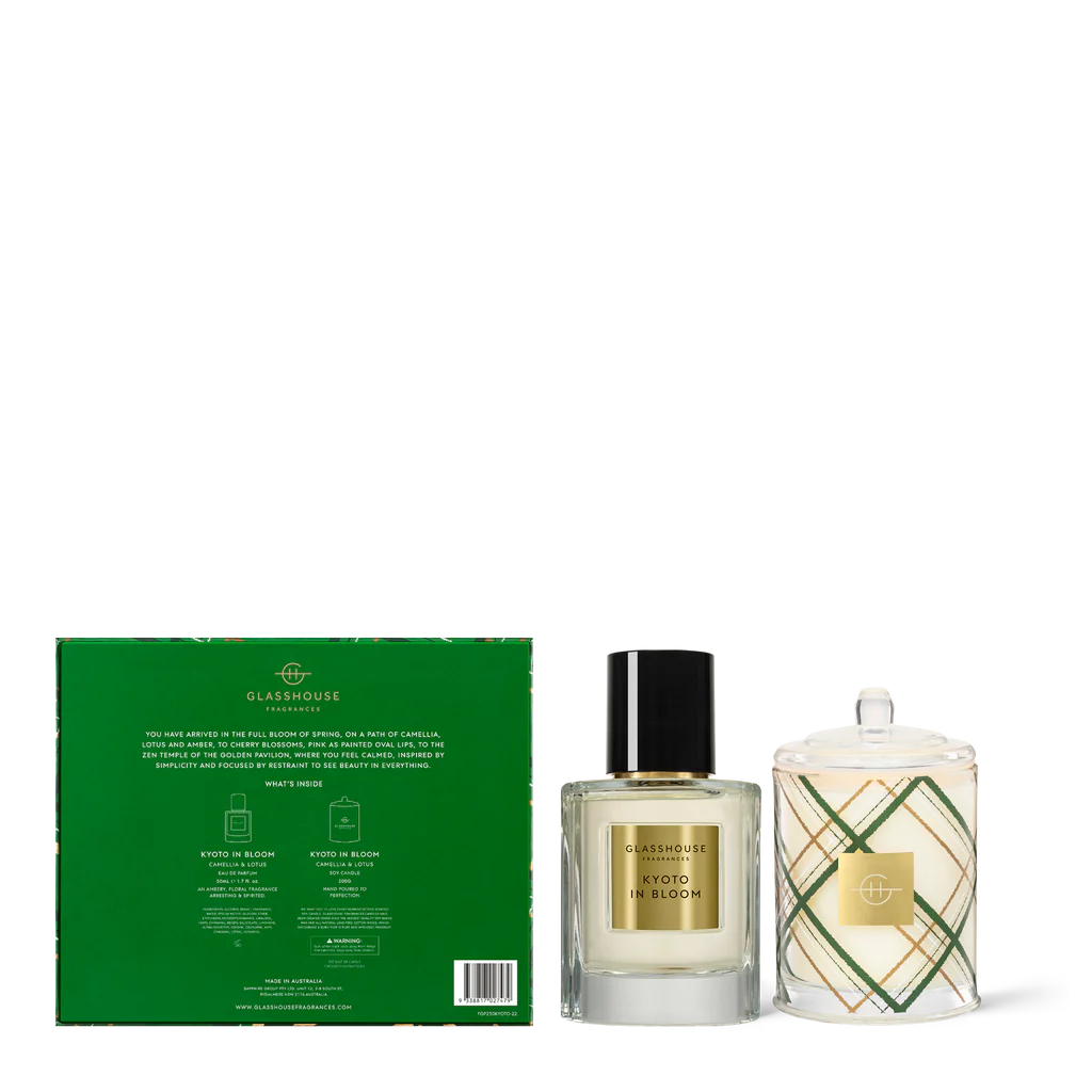 Glasshouse Kyoto in Bloom Fragrance Duo Gift Set