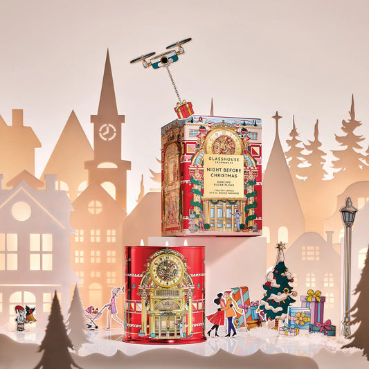 Glasshouse Night Before Christmas Candle - 760g
