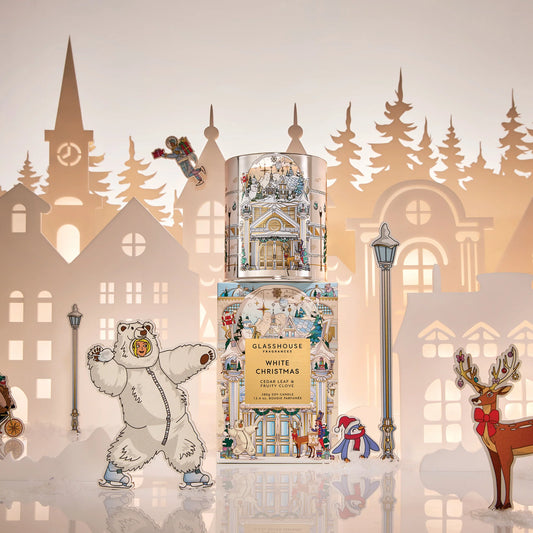Glasshouse White Christmas Candle - 380g