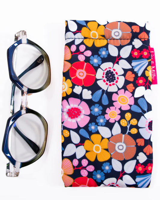 Liv & Milly Glasses Case - Flowers