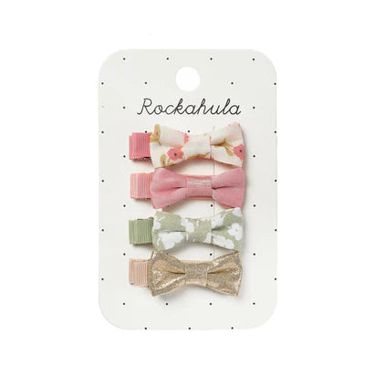 Elsie Mini Bow Clip Set