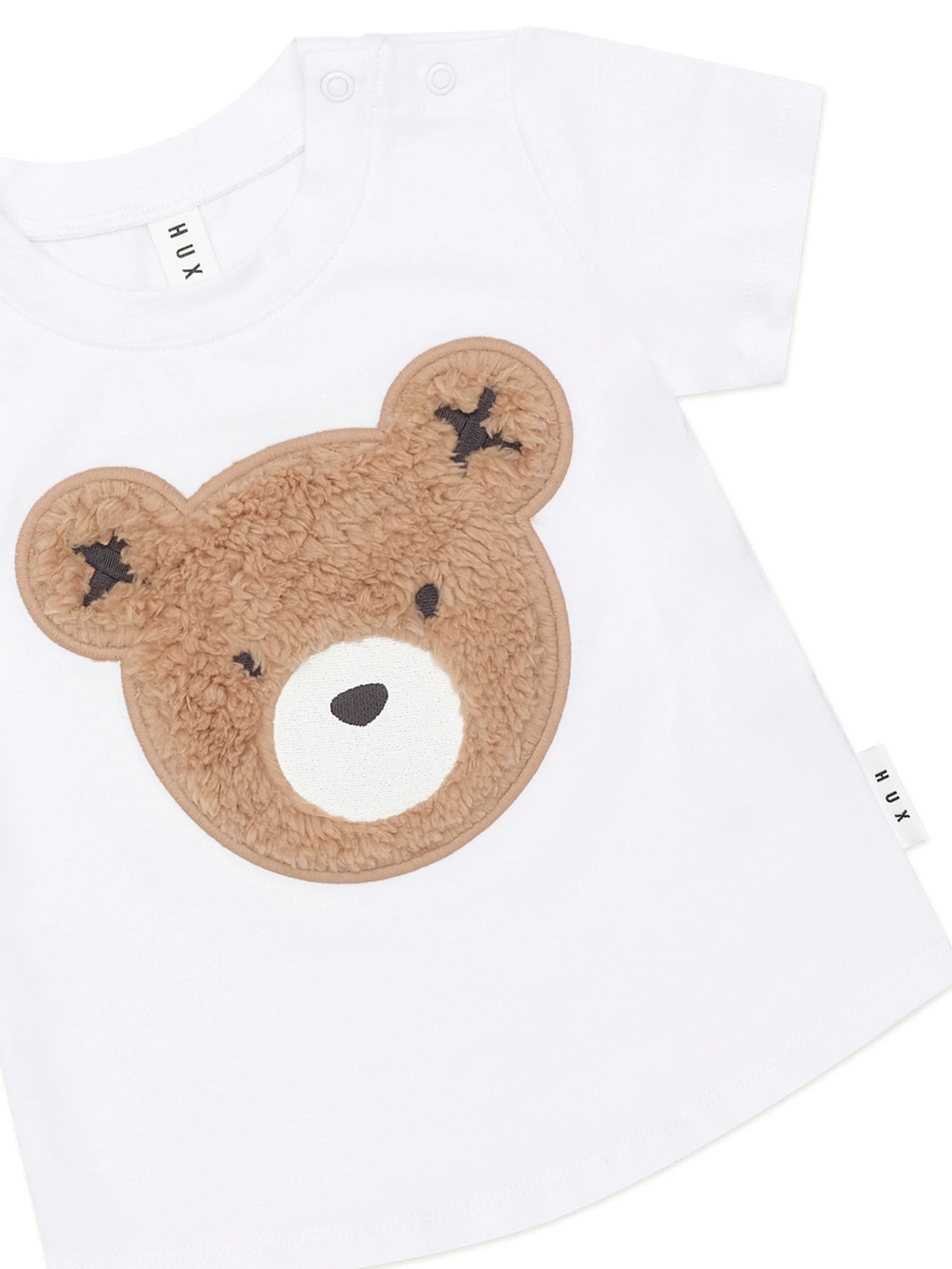 Huxbaby White Furry Huxbear T-Shirt