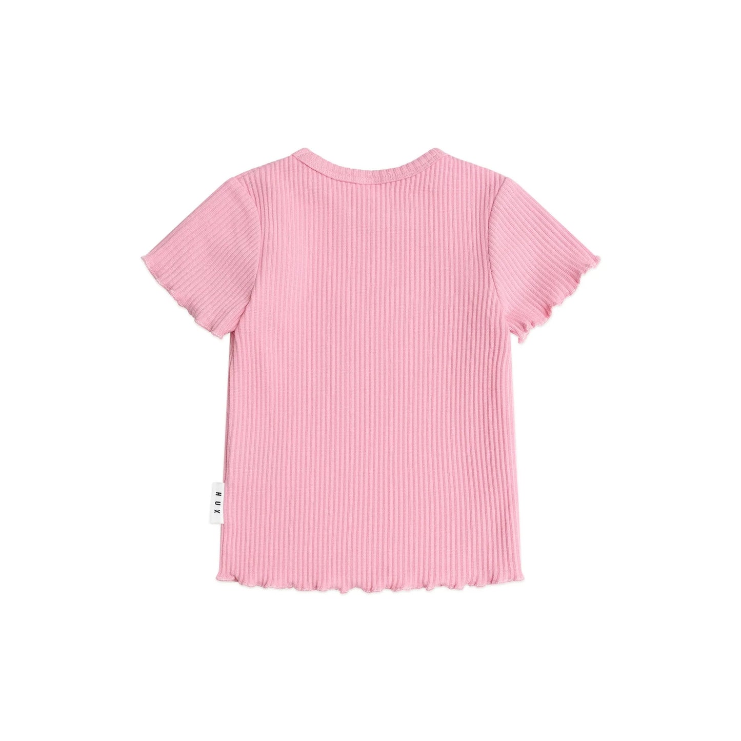 Huxbaby Pink Rib Tee