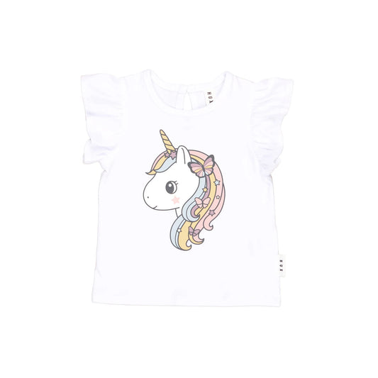 Huxbaby Mystic Unicorn T-Shirt | White