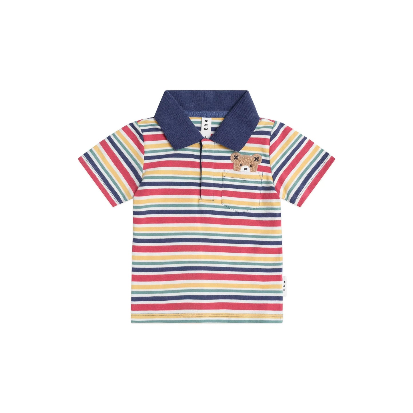 Huxbaby Polo Tee Vintage Stripe