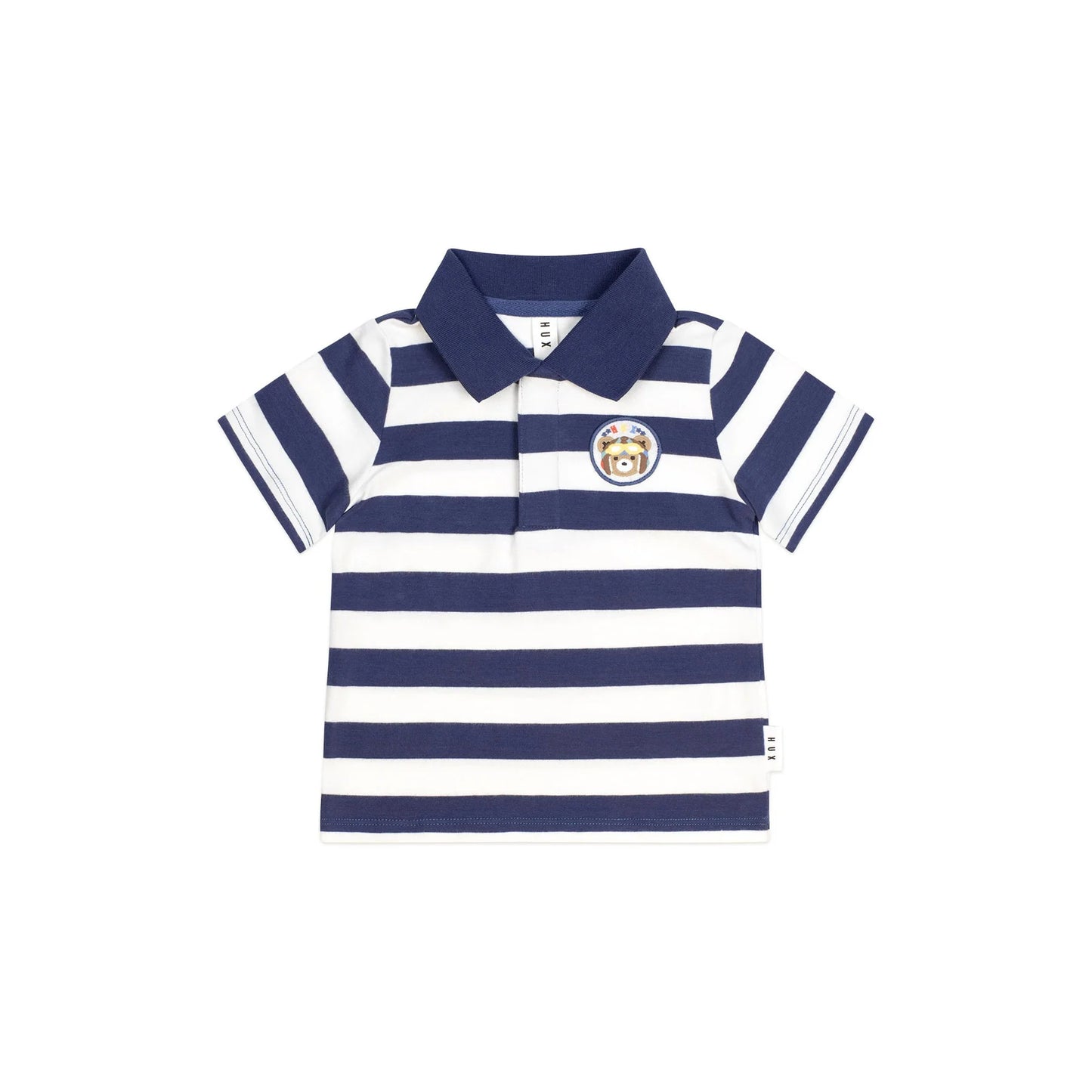 Huxbaby Stripe Polo Tee