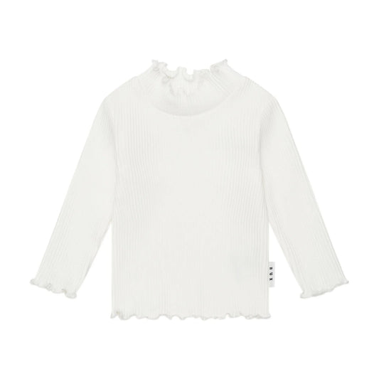 Huxbaby Almond Milk Ribbed Skivvy