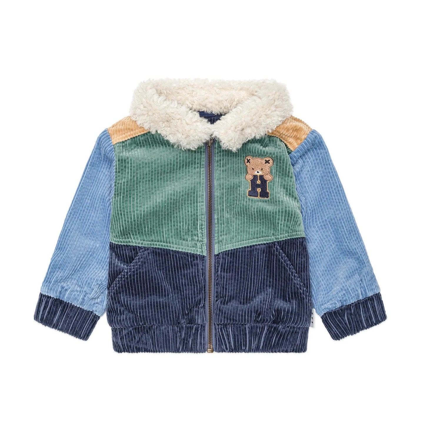 Huxbaby Midnight Colour Block Cord Jacket