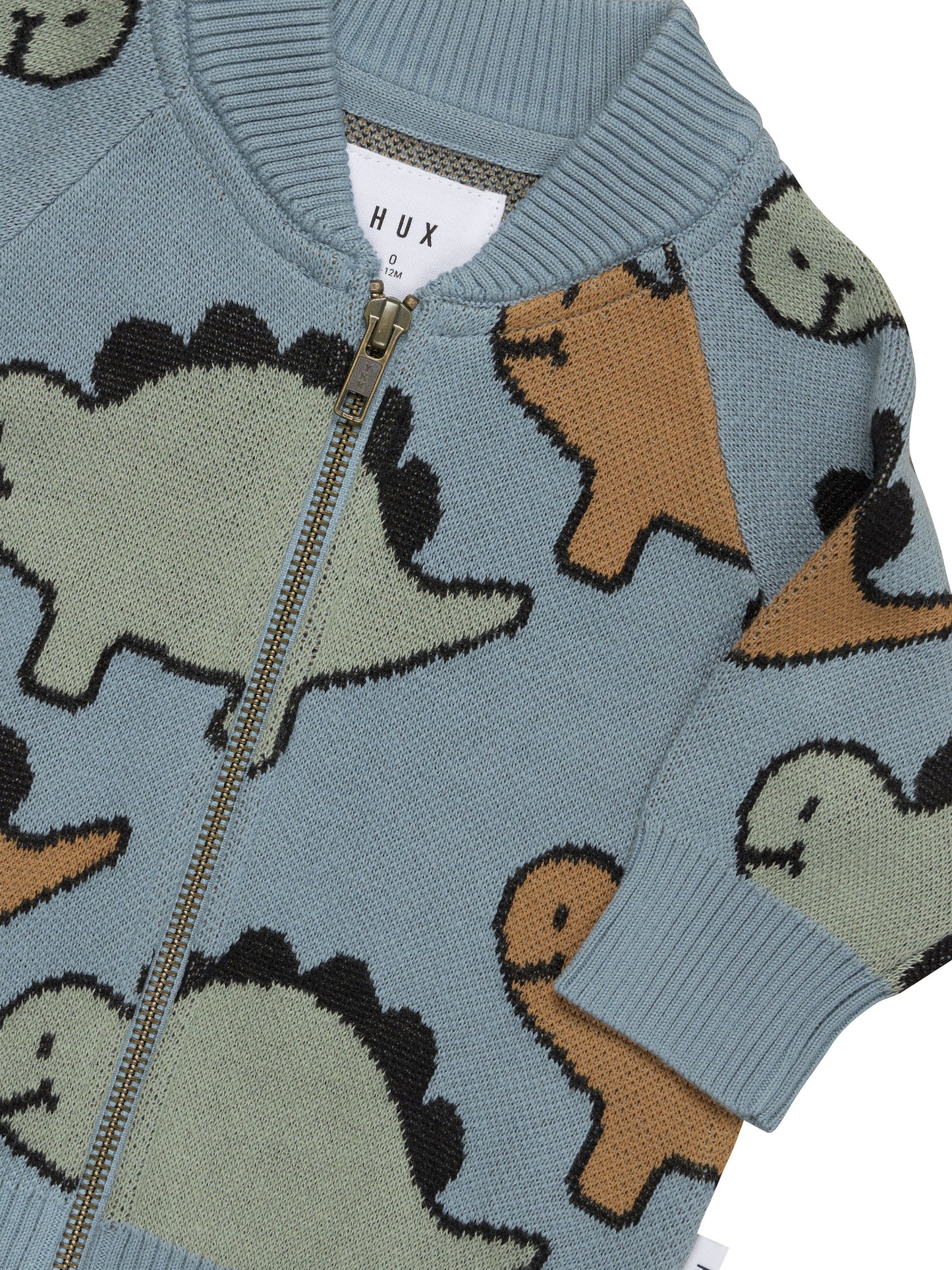 Huxbaby Dino Knit Jacket
