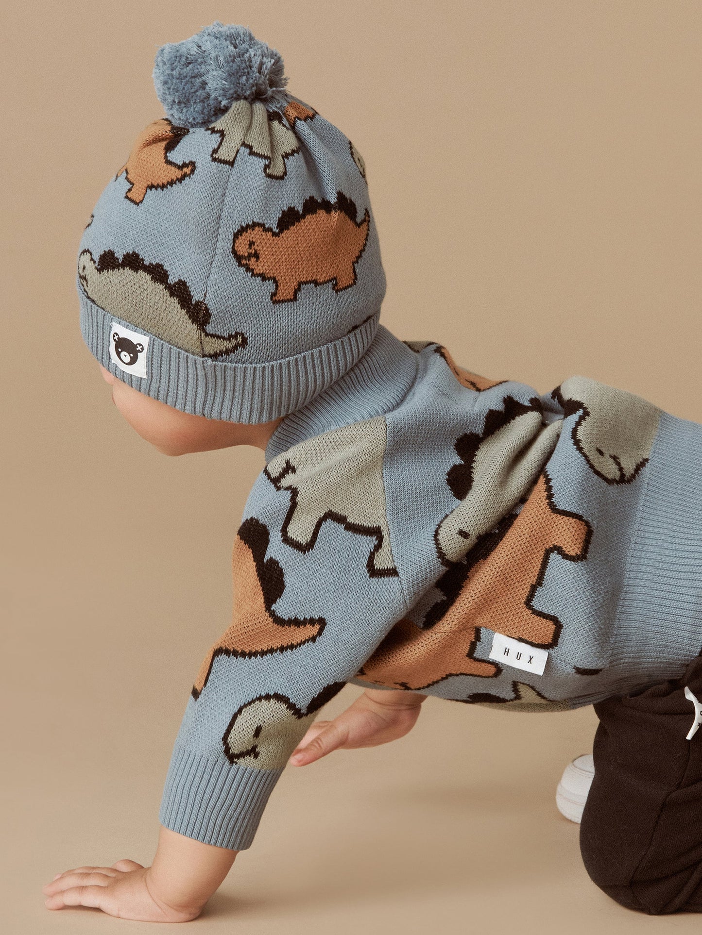 Huxbaby Dino Knit Jacket