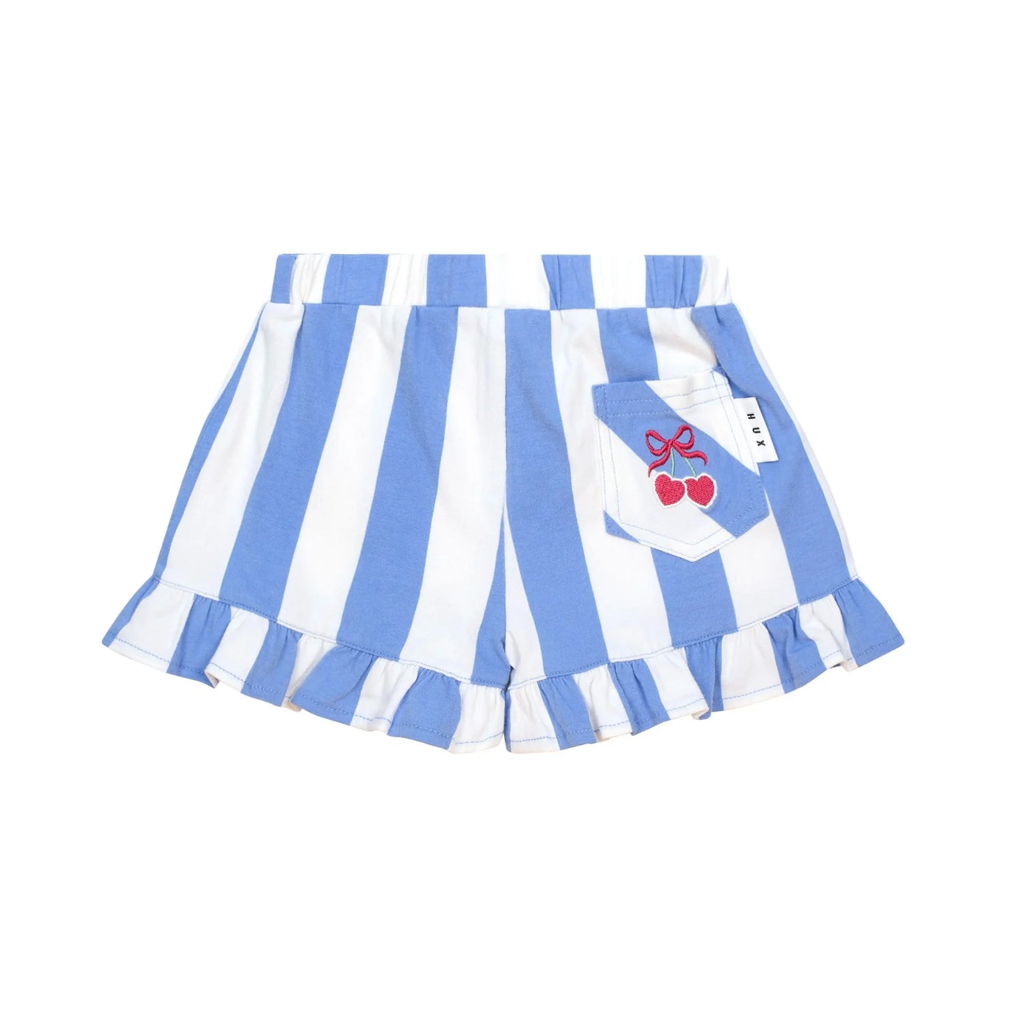 Huxbaby Seaside Cherry Stripe Frill Skort