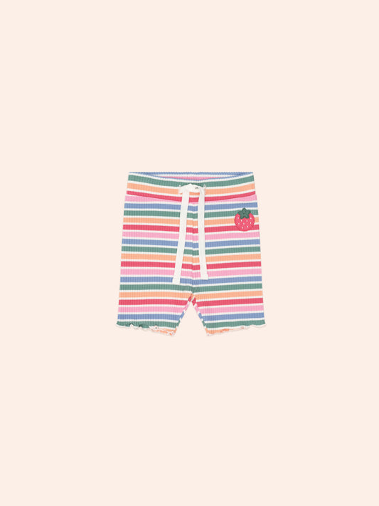 Huxbaby Tutti Frutti Stripe Bike Short