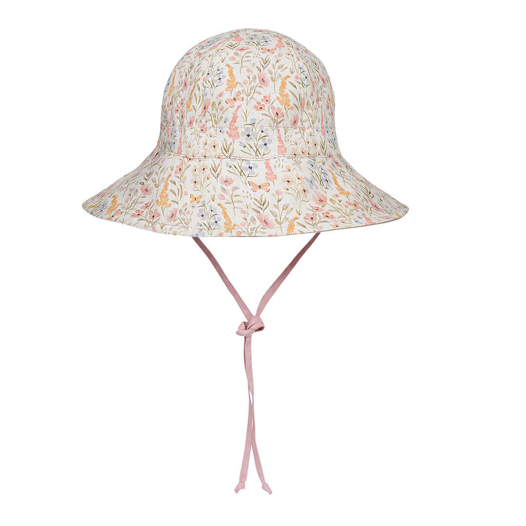 Bedhead 'Wanderer' Panelled Bucket Sun Hat - Paris / Rosa
