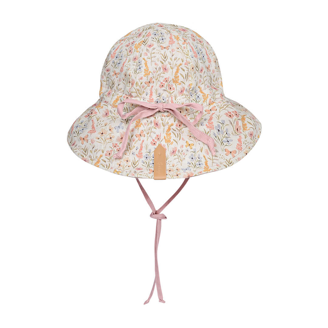 Bedhead 'Wanderer' Panelled Bucket Sun Hat - Paris / Rosa