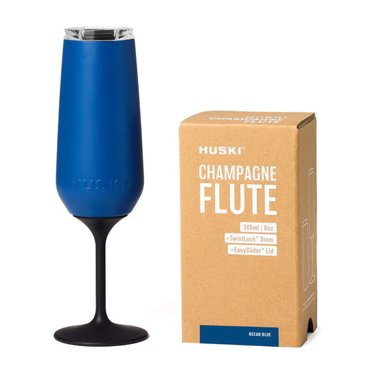 Champagne Flute | Ocean Blue