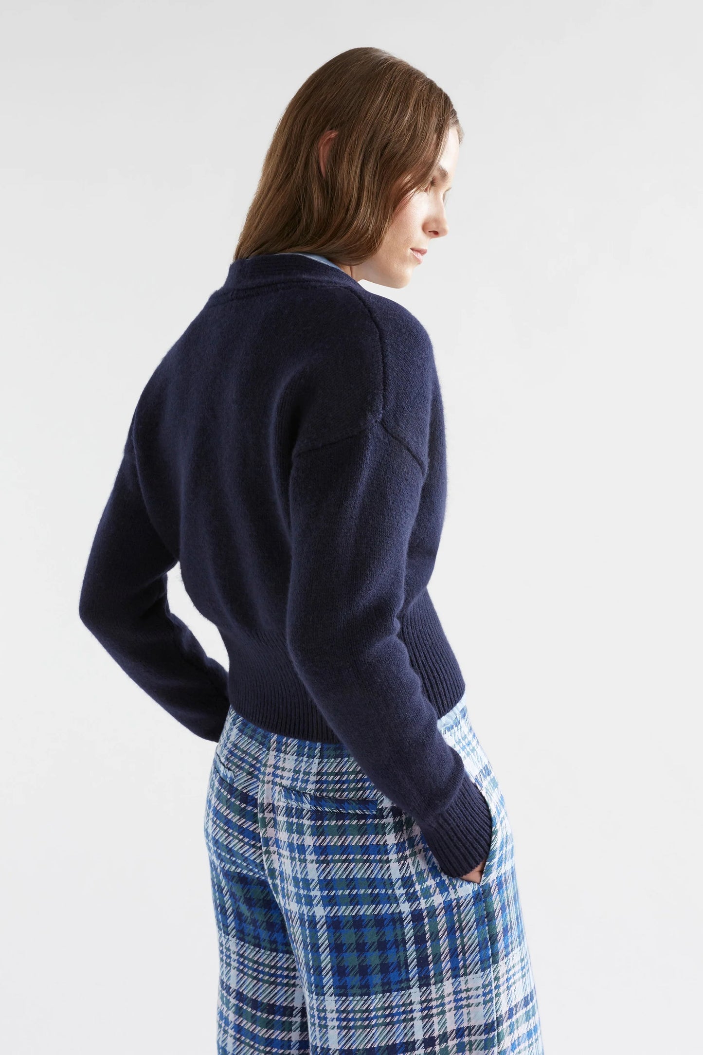 Elk Knytte Cardigan | New Navy