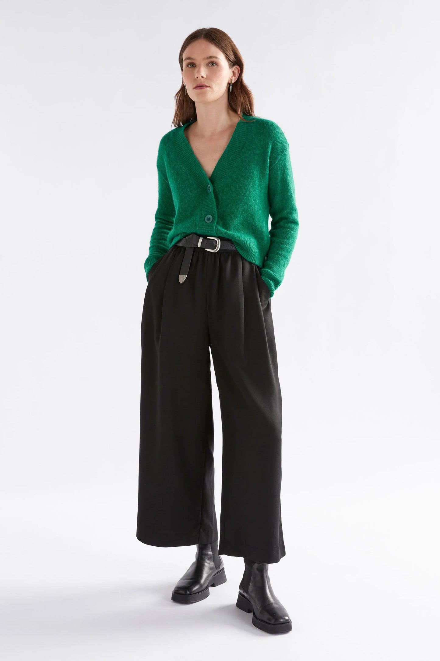 Elk Daaru Cardigan | Milan Green