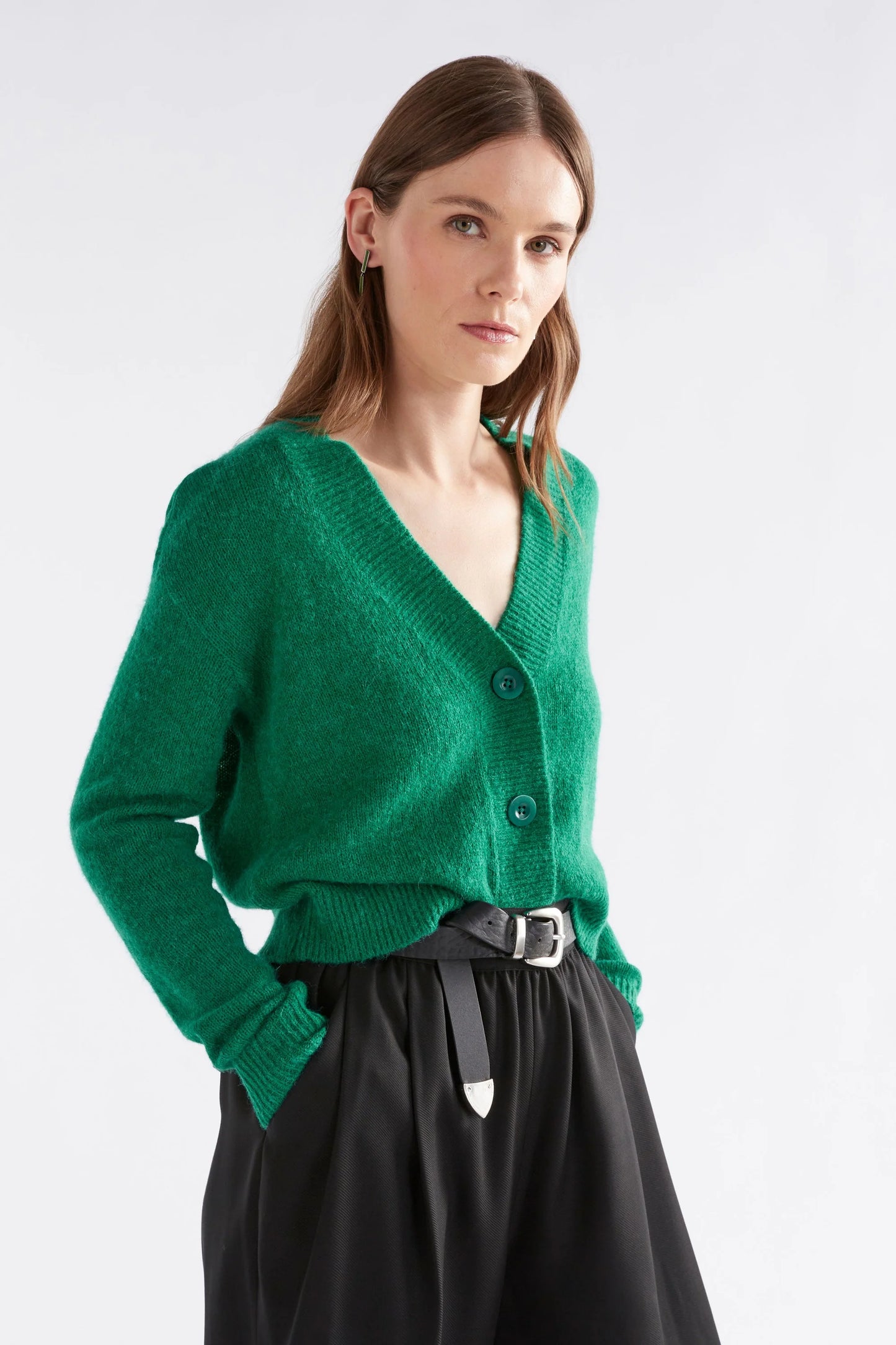 Elk Daaru Cardigan | Milan Green