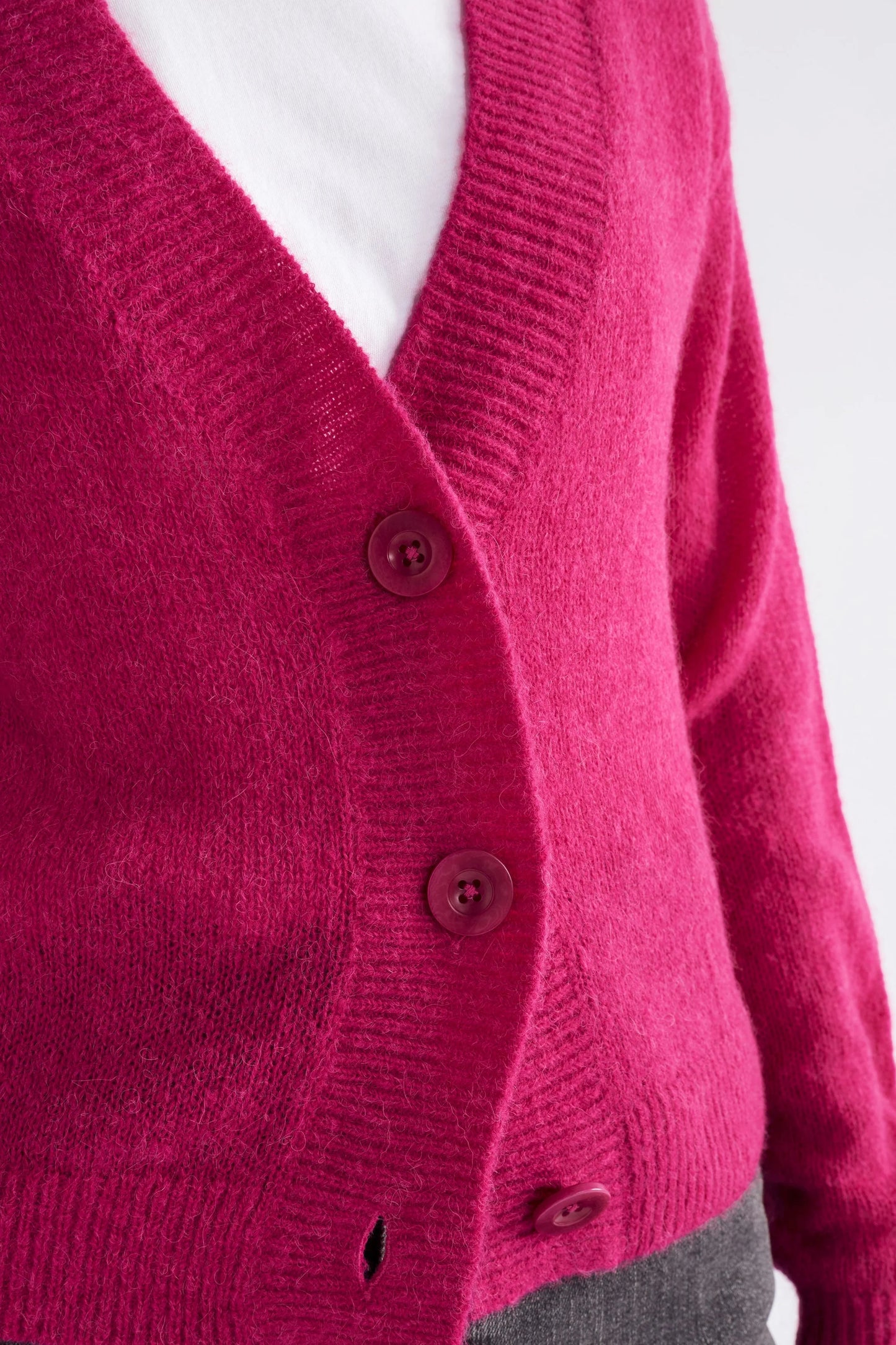 Elk Daaru Cardigan | Bright Pink