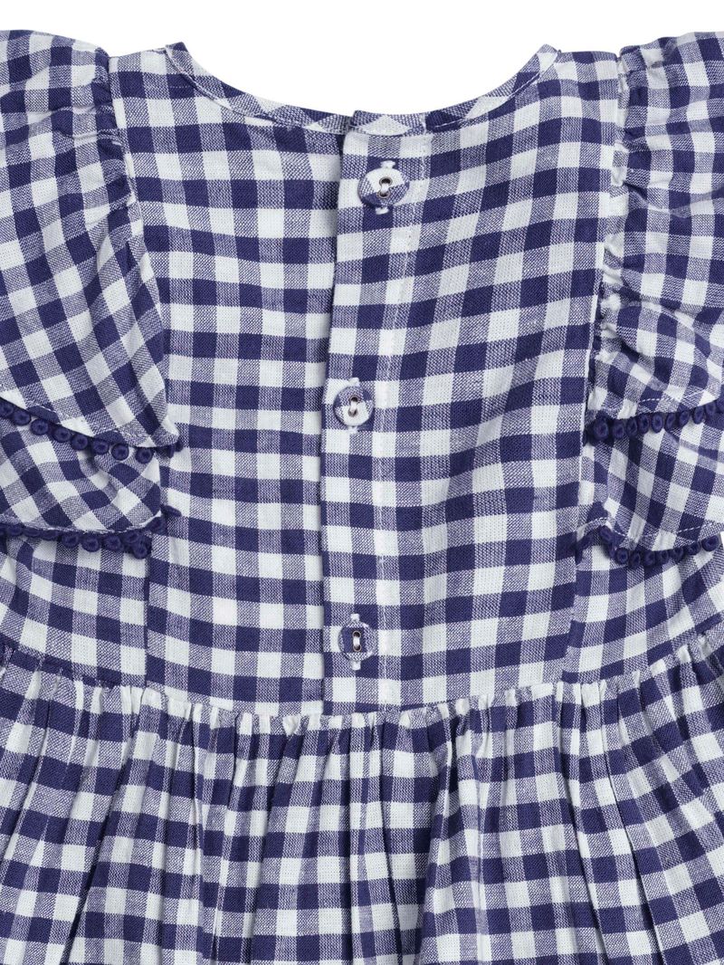 Huxbaby Cherry Pie Frill Dress Check
