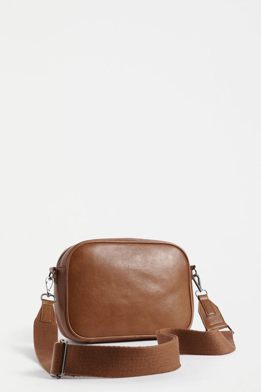 Elk Kassel Leather Crossbody Bag | Tan