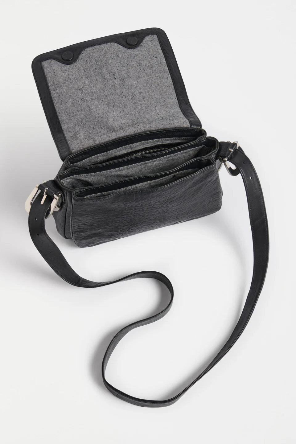 Elk Spenne Crossbody Bag | Black