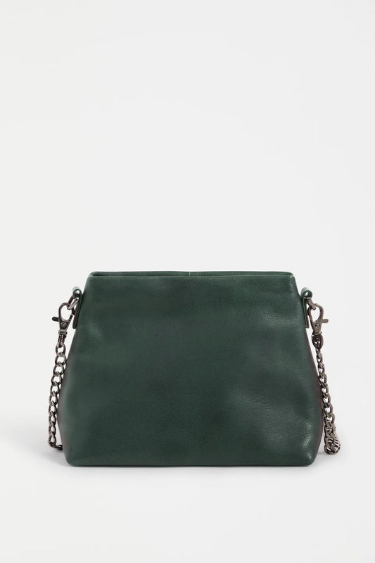 Elk Dreii Mini Clutch Bag | Forest Green