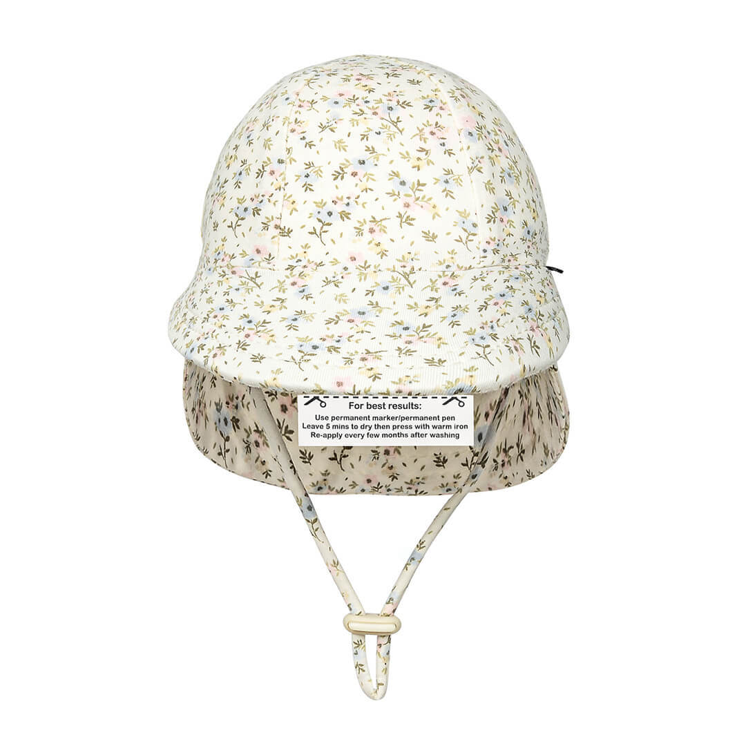 Bedhead Legionnaire Flap Sun Hat - Floral Charlotte