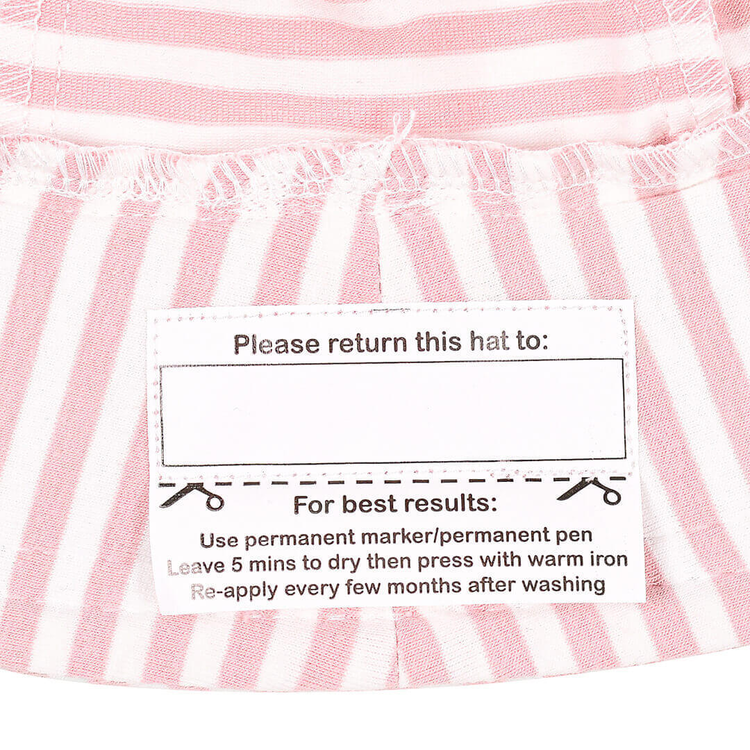 Bedhead Legionnaire Flap Sun Hat - Pink Stripe