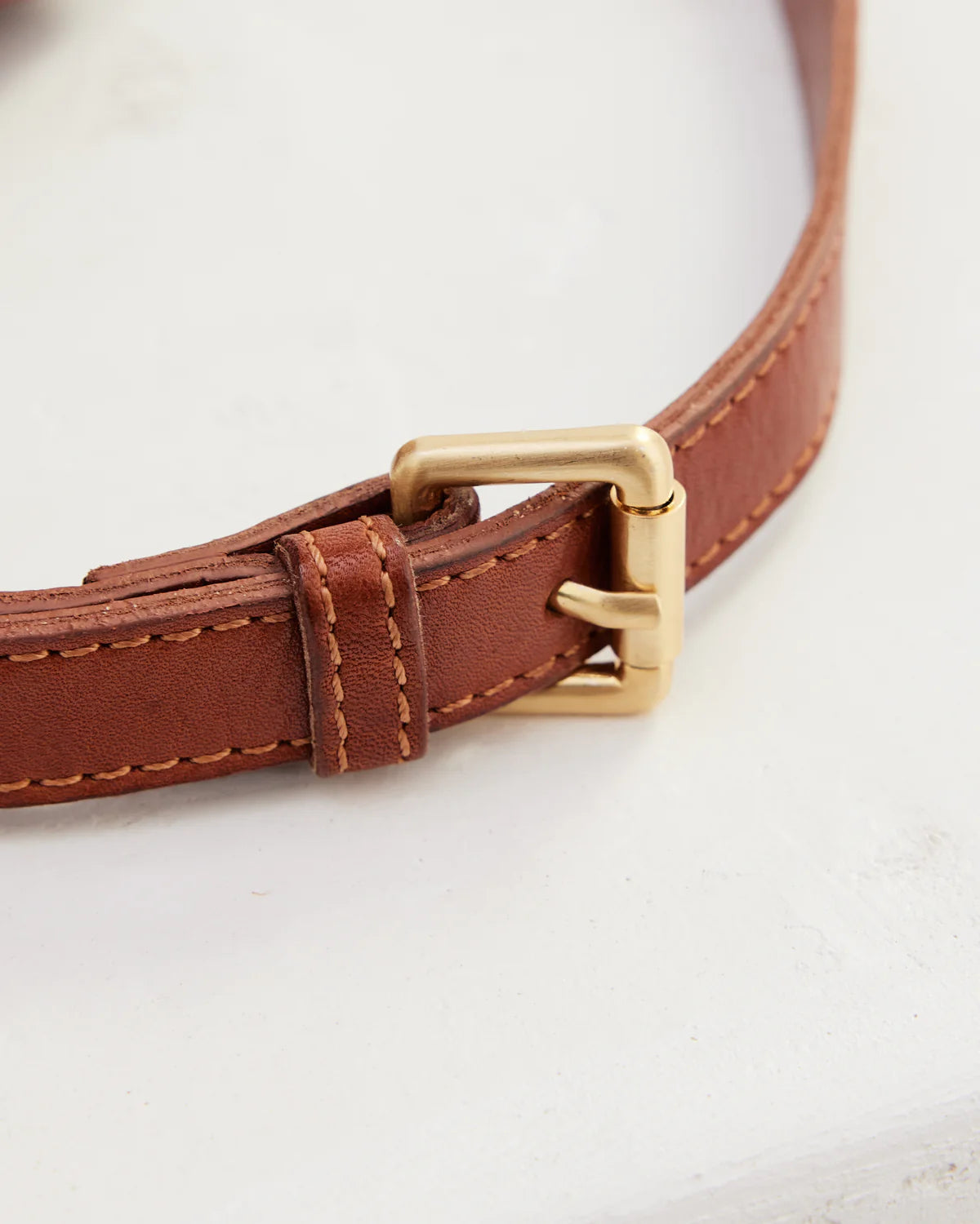 Juju & Co. Tumbled Large Essential Pouch Tan