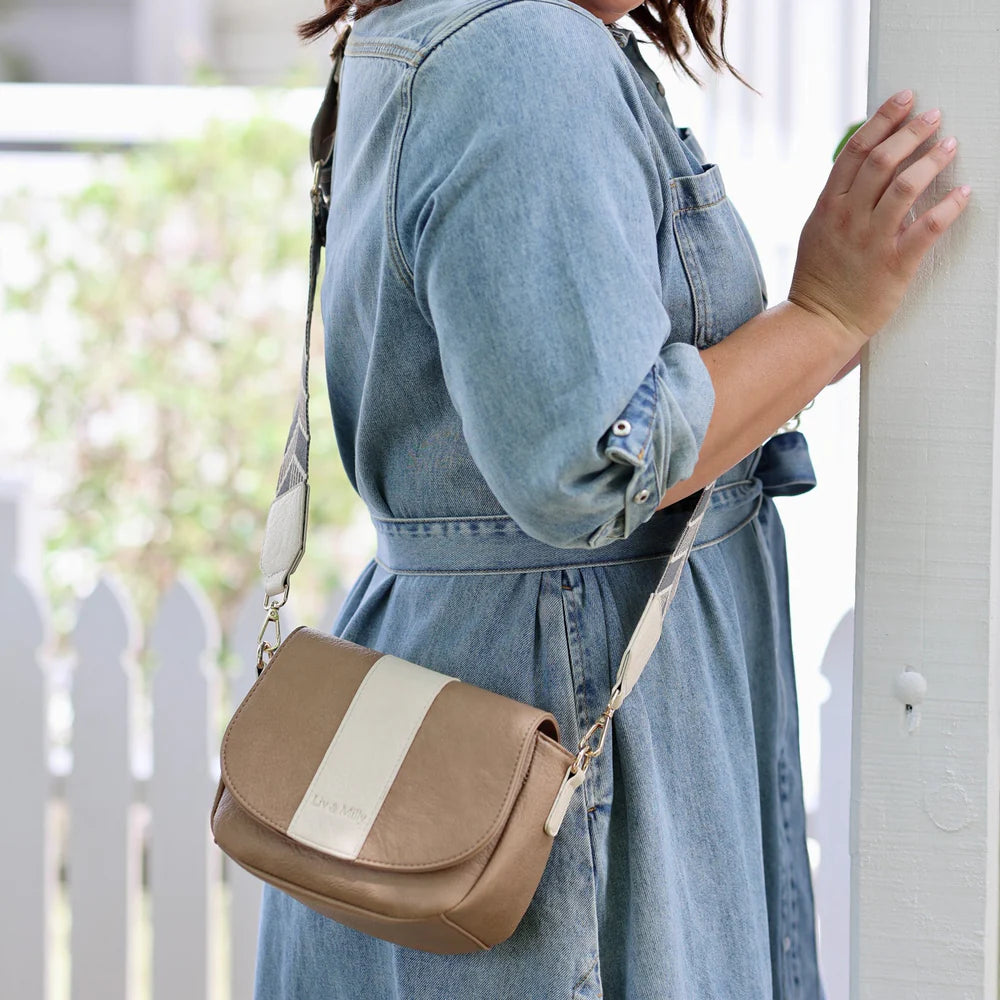 Lizzie | Caramel/Chalk